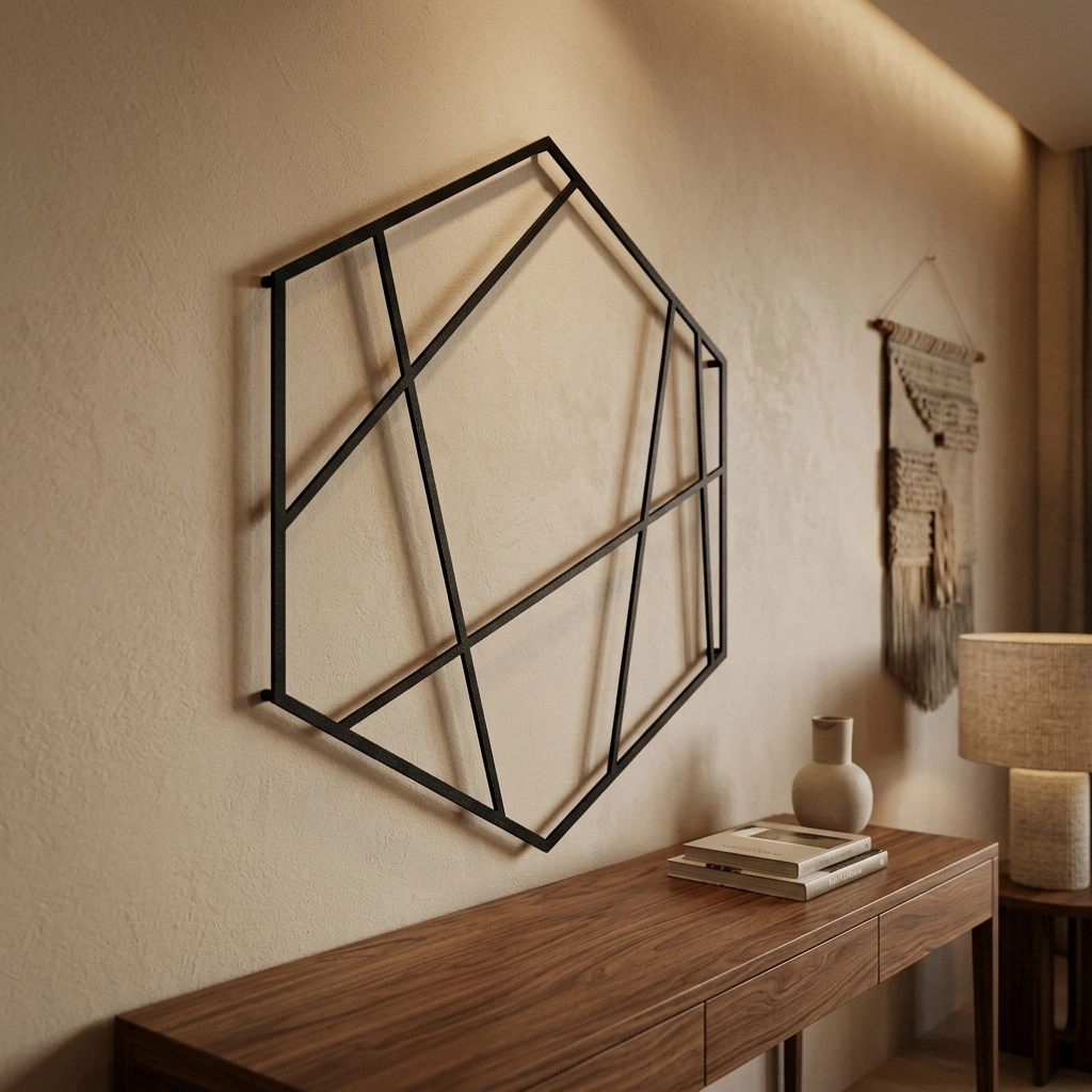 Shaped Metal Tablo