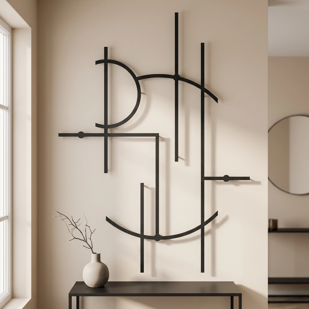 Fibonacci Metal Tablo