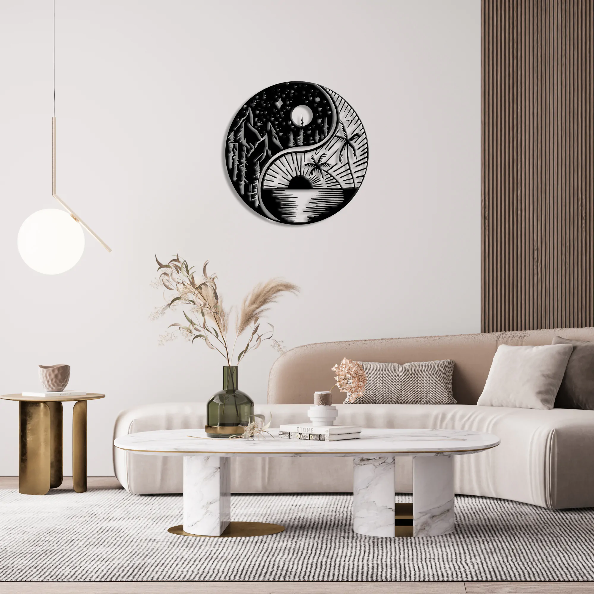 Ying Yang Sun And Moon