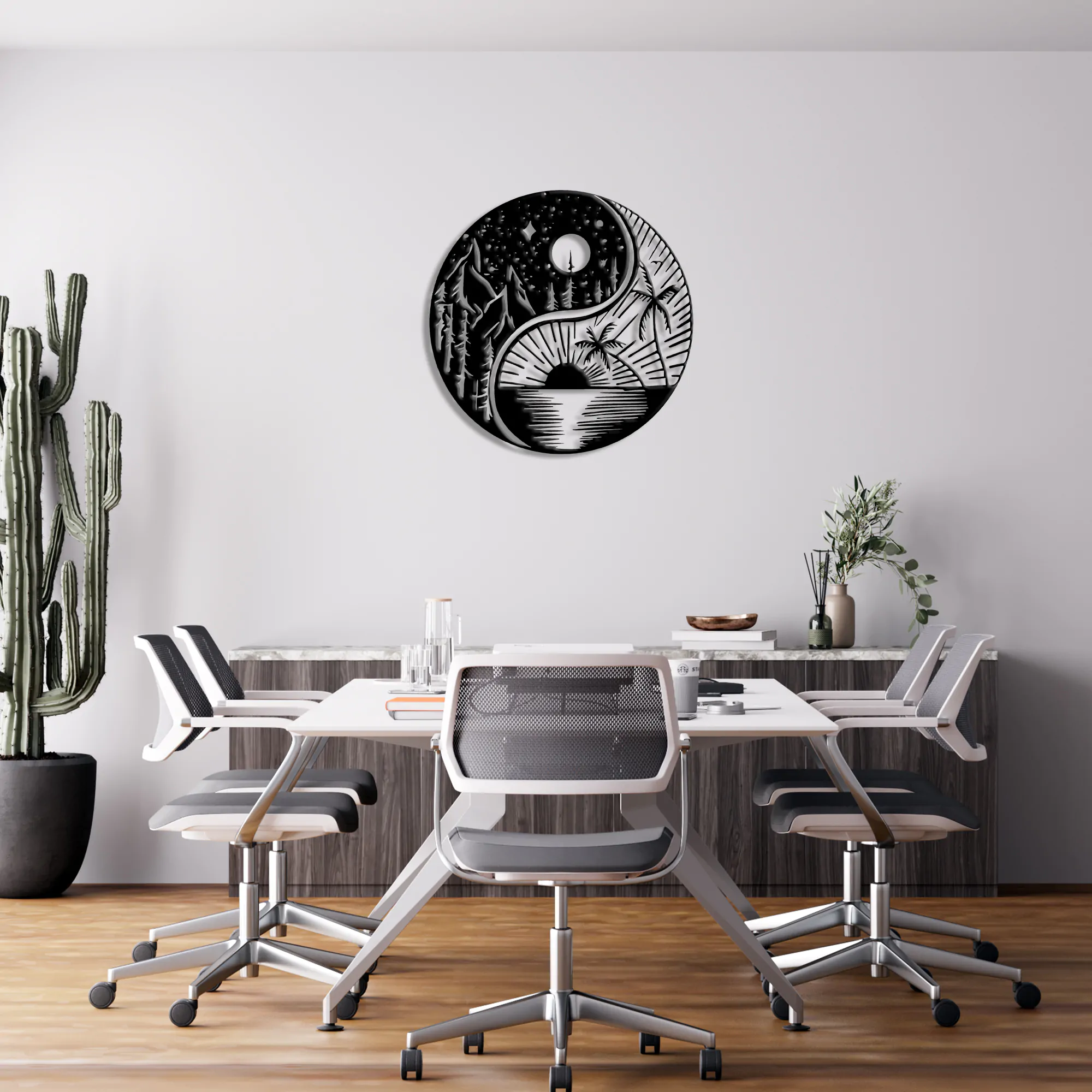 Ying Yang Sun And Moon