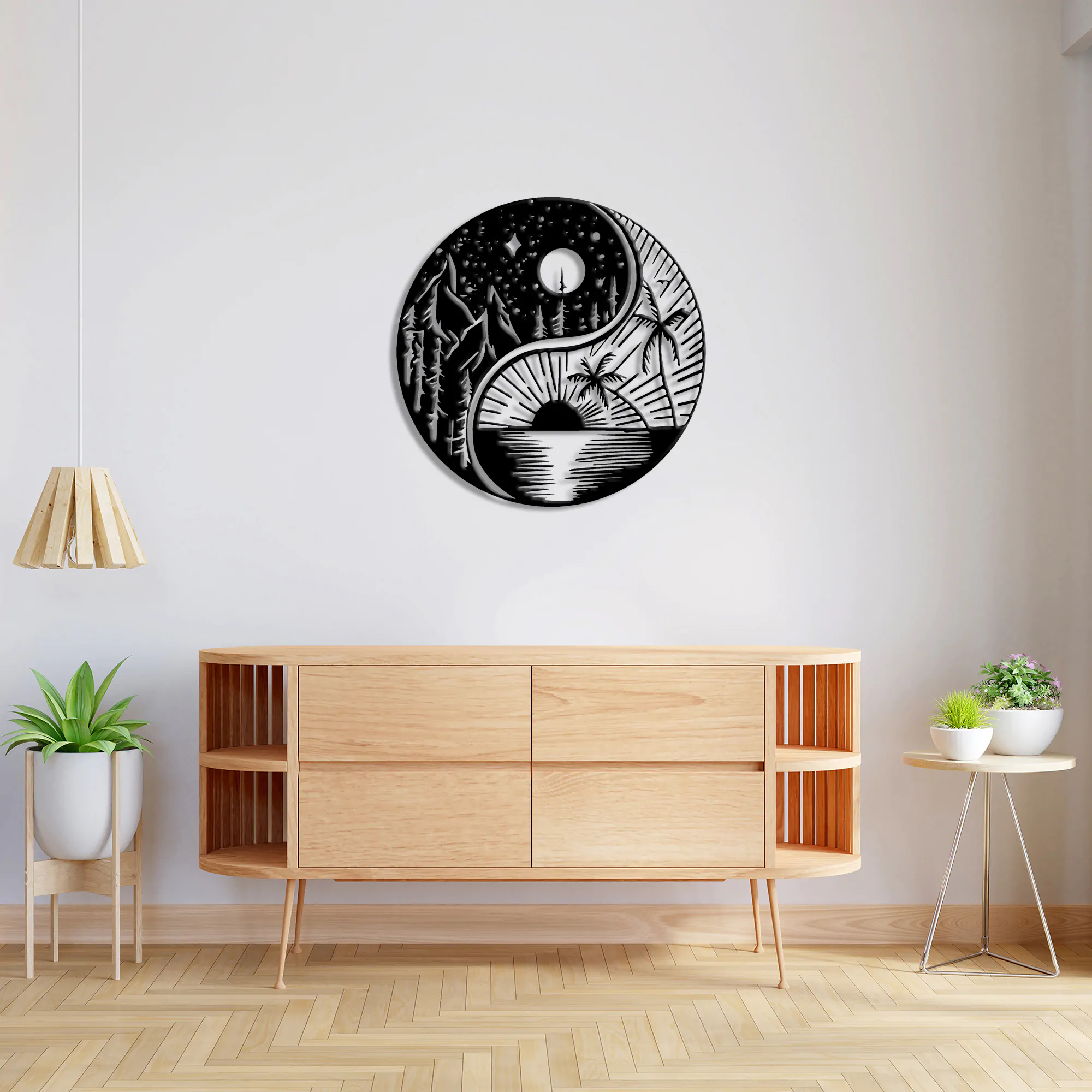 Ying Yang Sun And Moon
