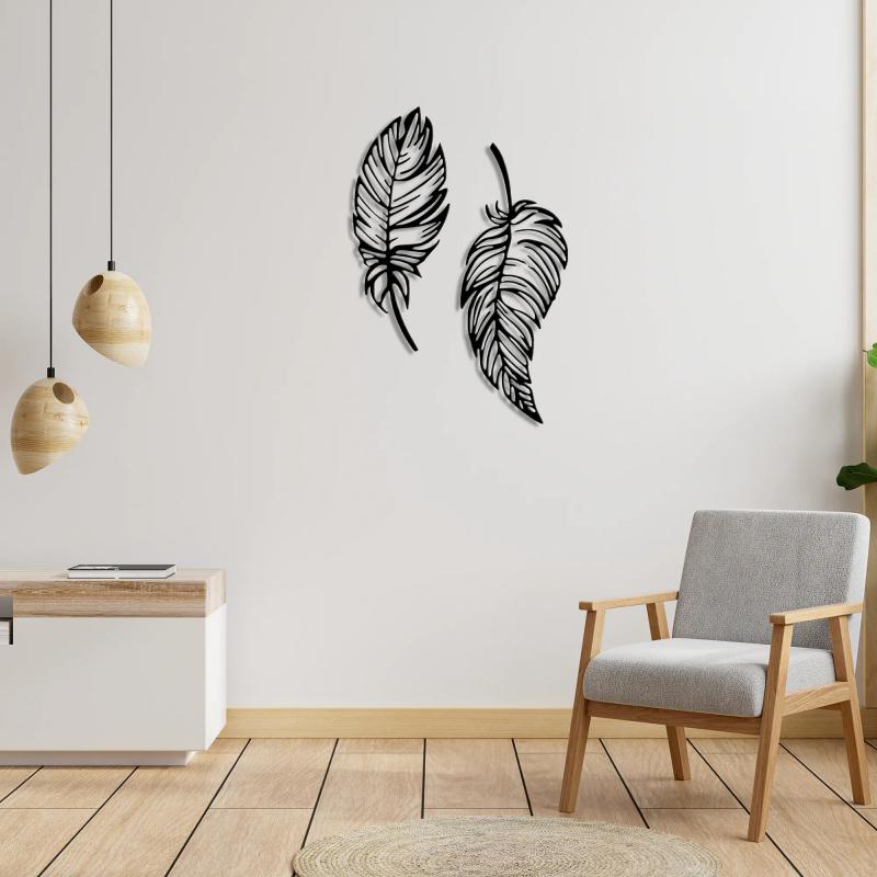 FEATHERS METAL TABLO