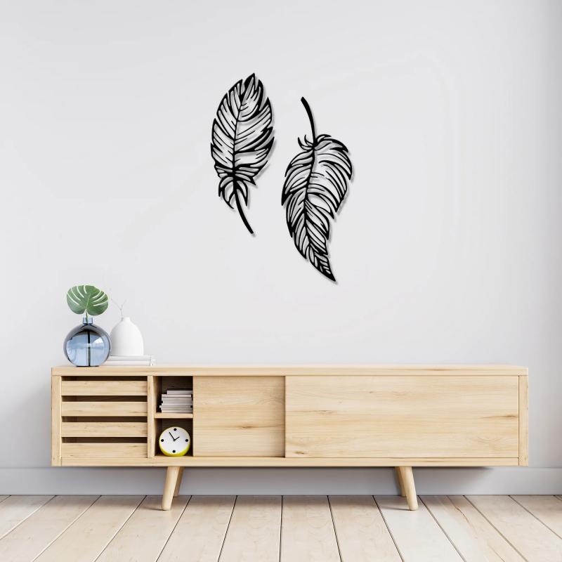 FEATHERS METAL TABLO