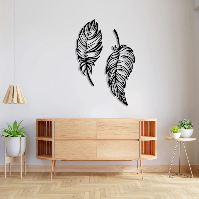 FEATHERS METAL TABLO