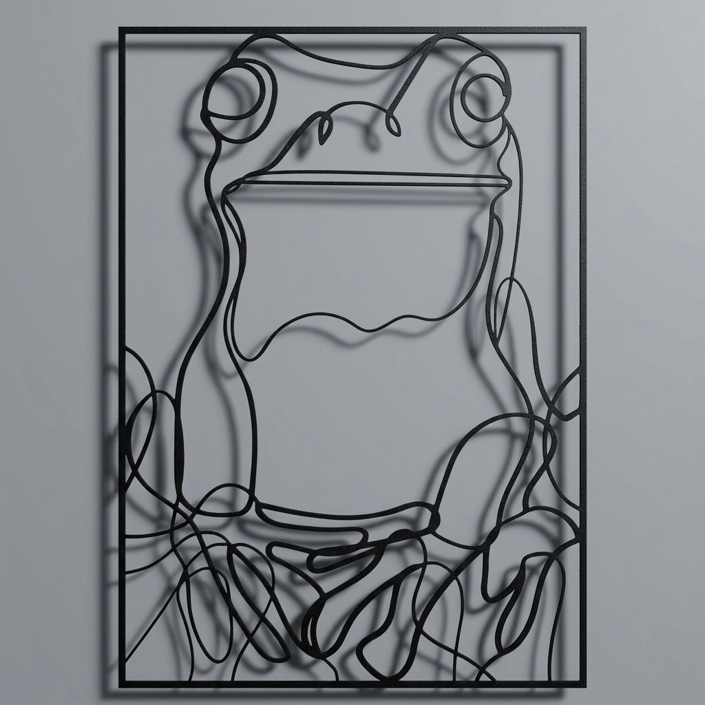 Frog Metal Tablo