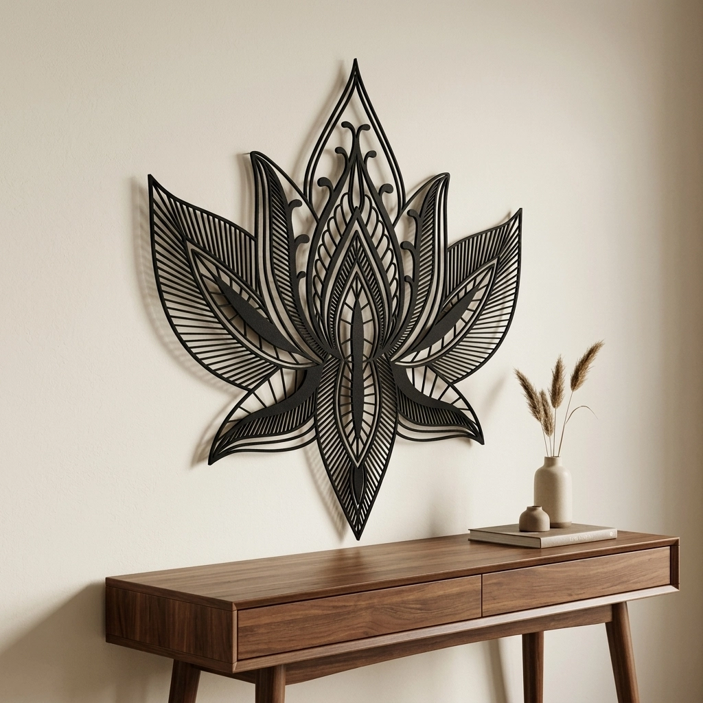 Lotus Çiçeği Mandala