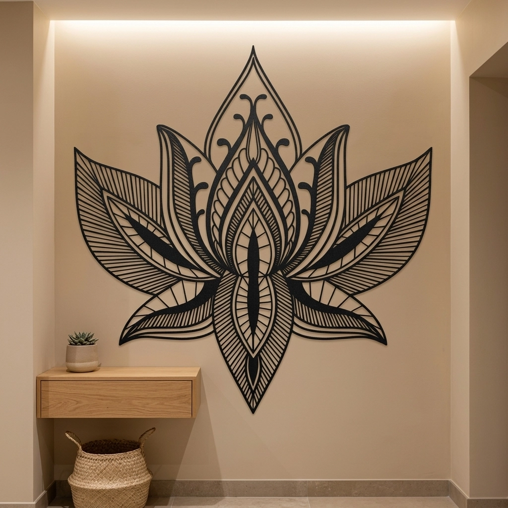 Lotus Çiçeği Mandala