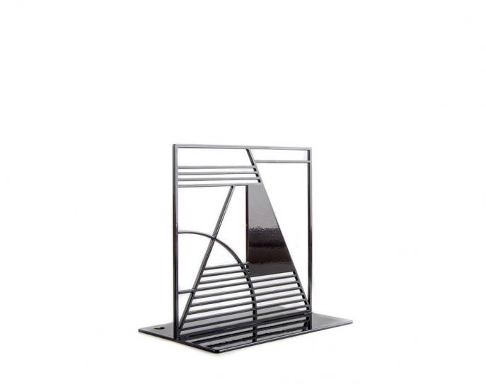 Metal Bookends  Şekiller  Geometri  dekoru