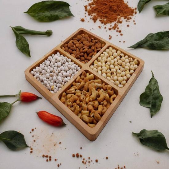 Kurabiye tabağı- kurabiye tabağı- 4 adet kurabiye-ahşap servis tabağı- snack-Servis Tabağı -Servis tabağı -Ahşap tabak