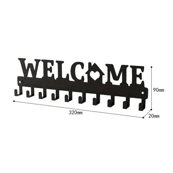 Welcome Metal Askılık  ,Metal Duvar Askılığı | Şık ve Dayanıklı Depolama Çözümleri