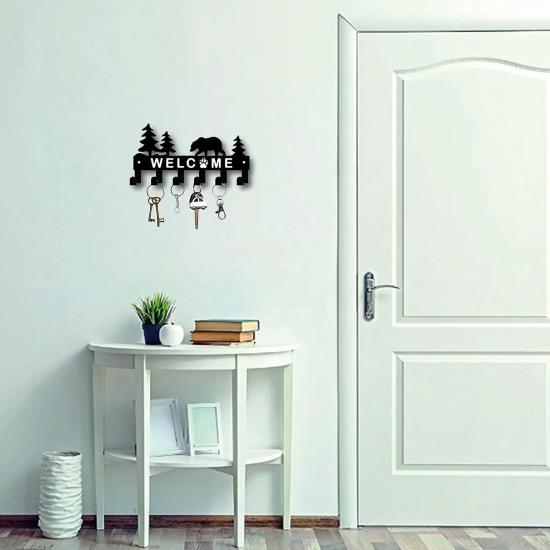 Orman Metal Anahtarlık  ,Metal Duvar Askılığı | Şık ve Dayanıklı Depolama Çözümleri