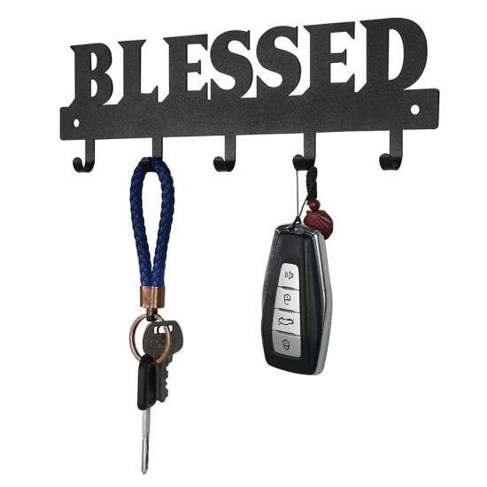 Blessed Metal Hanger ,Metal Wall Hanger | Stylish and Durable Storage Solutions