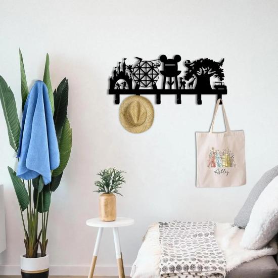Disney Country Portmanteau ,Metal Wall Hanger | Stylish and Durable Storage Solutions