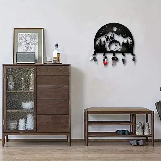 Night Metal Hanger ,Metal Wall Hanger | Stylish and Durable Storage Solutions