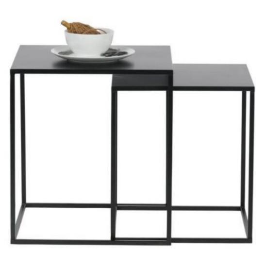 Munich Double Side Table | Home Decoration | Metal Painting | Wall Painting | Monge Design | Free Shipping | Pay at the door