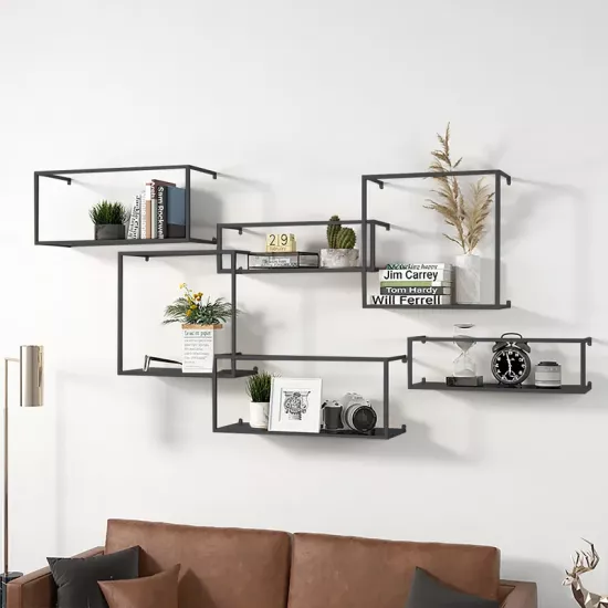 Poncelet 6 Wall Shelf | Coffee Tables | Furniture | Shelf