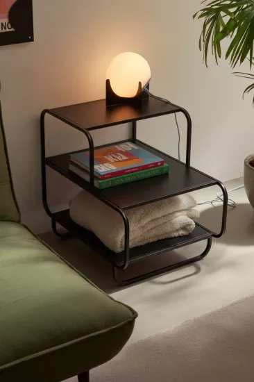 Lineer Serisi 3 Katlı Çok Amaçlı Metal Organizer Raf