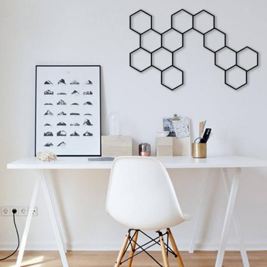 Honeycomb 3 Metal Board | Home Decoration | Wall Board | Monge Design | Free shipping