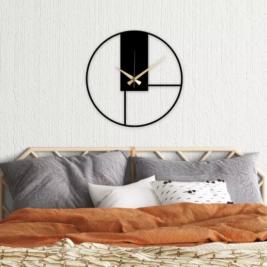 Sara Metal Clock |Home Decoration| Wall Clock| metal painting|  Monge Design