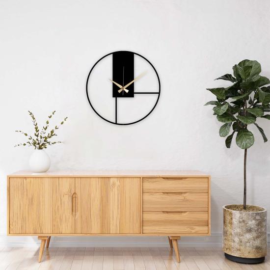 Sara Metal Clock |Home Decoration| Wall Clock| metal painting|  Monge Design