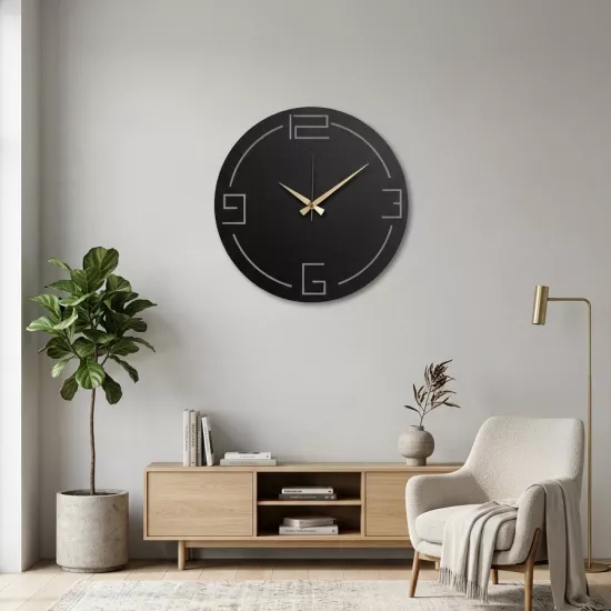 Carnap Metal Saat,Ev Dekorasyon, Duvar Saati, Metal tablo