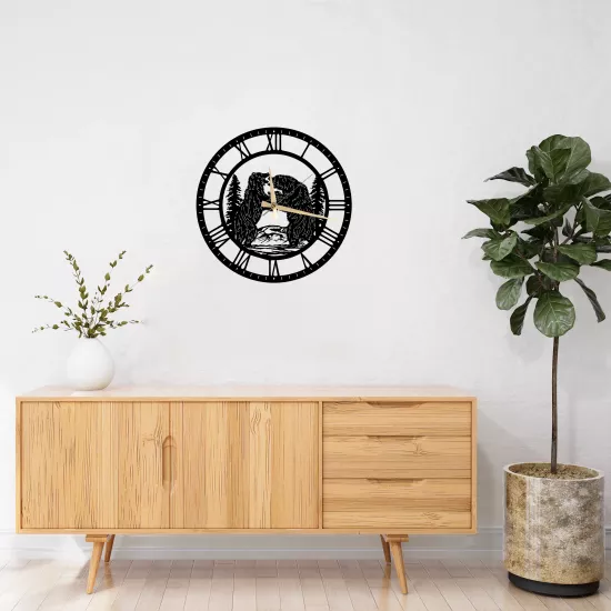 Osos Metal Clock, Home Decoration, Wall Clock, Metal wall art