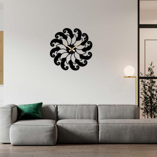Longino Metal Saat,Ev Dekorasyon, Duvar Saati, Metal tablo