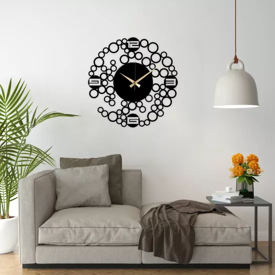 Nagel Metal Clock, Home Decoration, Wall Clock, Metal wall art