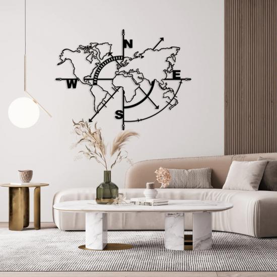 The Bright Side of the World Metal Wall Art | Home Decoration | Wall Painting | Monge Design | Free Shipping | Pay at the door