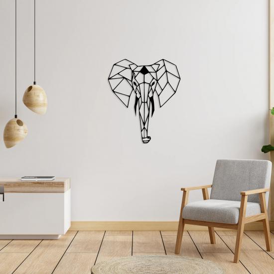 Elephant Metal Wall Art | Home Decoration | Wall Painting | Monge Design | Free Shipping | Pay at the door