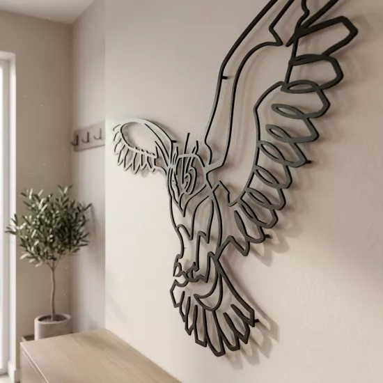 Owl Metal Wall Art | Home Decoration | Wall Painting | Monge Design | Free Shipping | Pay at the door
