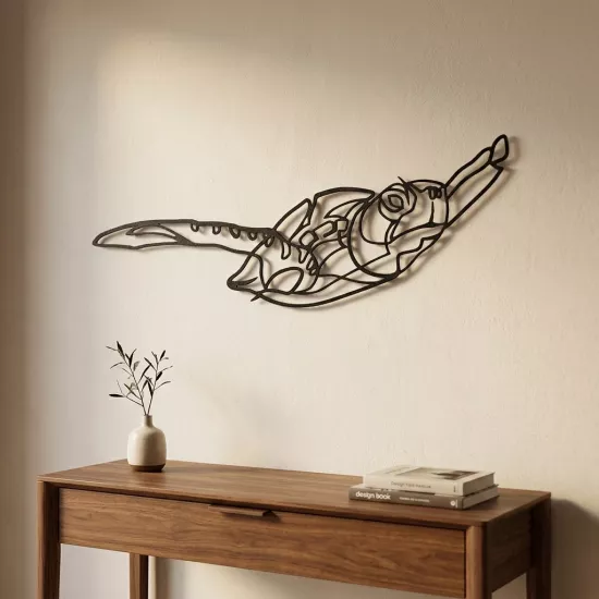 Caretta Caretta Metal Wall Art | Home Decoration | Wall Painting | Monge Design | Free Shipping | Pay at the door