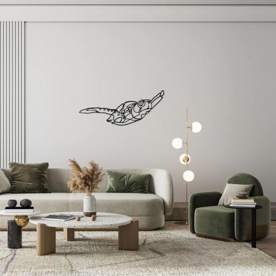Caretta Caretta Metal Wall Art | Home Decoration | Wall Painting | Monge Design | Free Shipping | Pay at the door