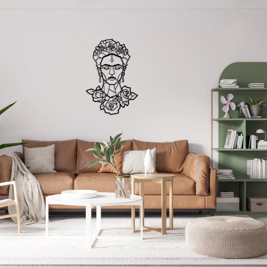 Frida Kahlo Metal Wall Art | Home Decoration | Wall Painting | Monge Design | Free Shipping | Pay at the door