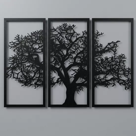 Sycamore Tree Metal Wall Art  | Home Decoration | Wall Painting | Monge Design | Free Shipping | Pay at the door