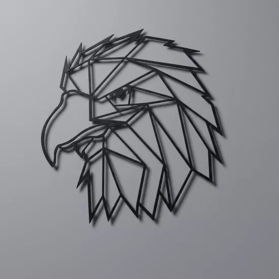 Eagle Head Metal Wall Art | Home Decoration | Wall Painting | Monge Design | Free Shipping | Pay at the door