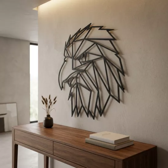 Eagle Head Metal Wall Art | Home Decoration | Wall Painting | Monge Design | Free Shipping | Pay at the door