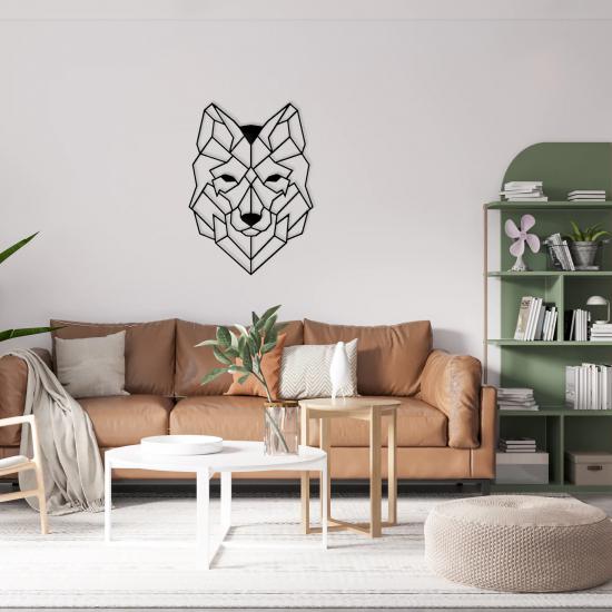 Wolf Metal Wall Art | Home Decoration | Wall Painting | Monge Design | Free Shipping | Pay at the door