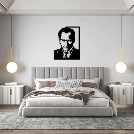 Ataturk Metal Wall Art 1010 | Home Decoration | Wall Painting | Monge Design | Free Shipping | Pay at the door