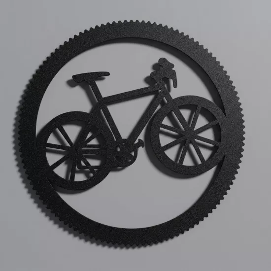 Bicycle Metal Wall Art 1072 | Home Decoration | Wall Painting | Monge Design | Free Shipping | Pay at the door