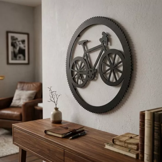 Bicycle Metal Wall Art 1072 | Home Decoration | Wall Painting | Monge Design | Free Shipping | Pay at the door