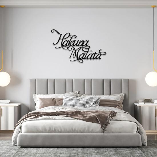 Hakuna Matata 2 Metal Wall Art | Home Decoration | Wall Painting | Monge Design | Free Shipping | Pay at the door