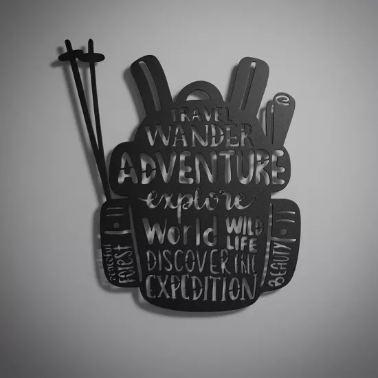 Travel Metal Wall Art | Home Decoration | Wall Painting | Monge Design | Free Shipping | Pay at the door