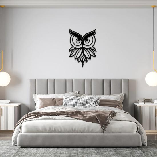 Owl 5 Metal Wall Art | Home Decoration | Wall Painting | Monge Design | Free Shipping | Pay at the door