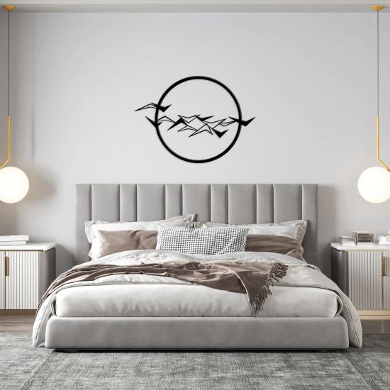 Bird Circle | Home Decoration | Metal Painting | Wall Painting | Monge Design | Free Shipping | Pay at the door