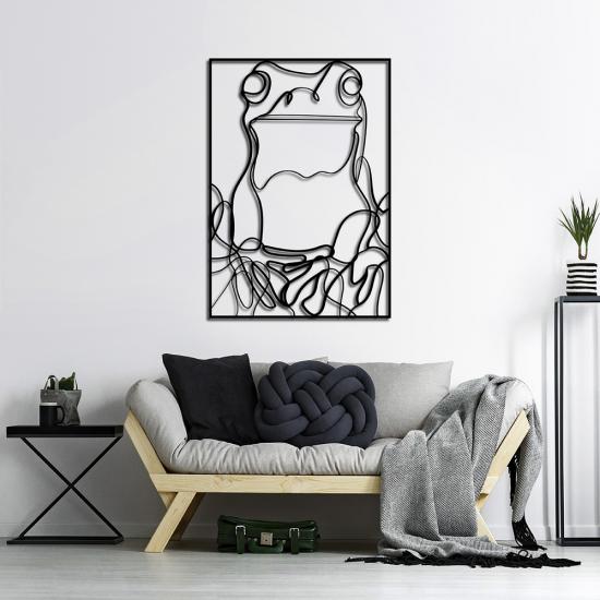 Frog Metal Tablo | Ev Dekorasyon |  Duvar Tablosu | Monge Dizayn | Ücretsiz Kargo | Kapıda Ödeme