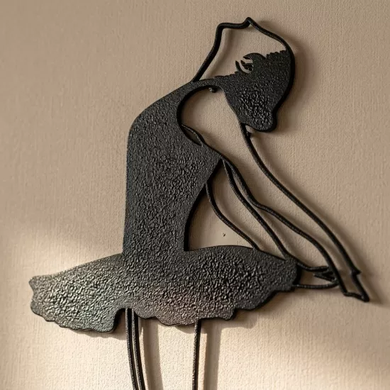 Ballerina Silhouette Wall Decor & Decal Designs