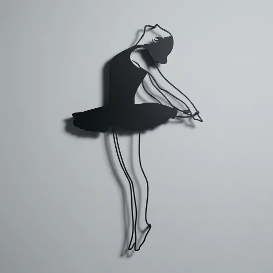 Ballerina Silhouette Wall Decor & Decal Designs