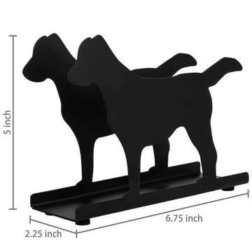 Köpek Metal Peçetelik