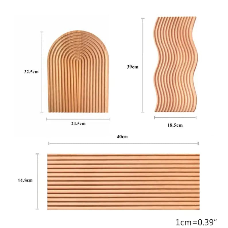 Minimalist İskandinav 3’lü Set Çok Amaçlı Sunum